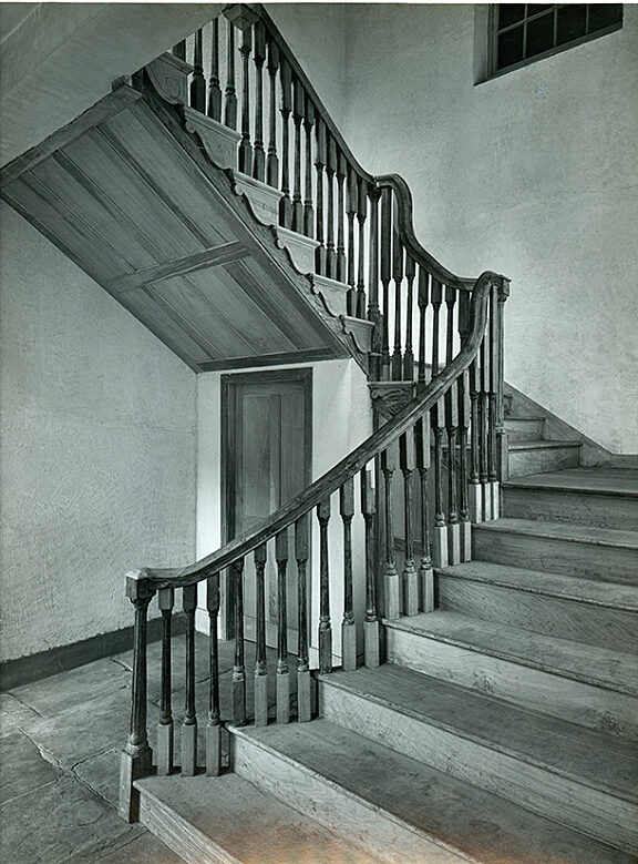 Bluecoat's historic wooden staircase